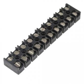 Terminal block without contacts 